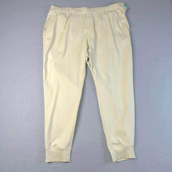 The North Face Jogger Tan Women 2XL Flash Dry Standard Fit Athletic Pull On Zip - Picture 1 of 11